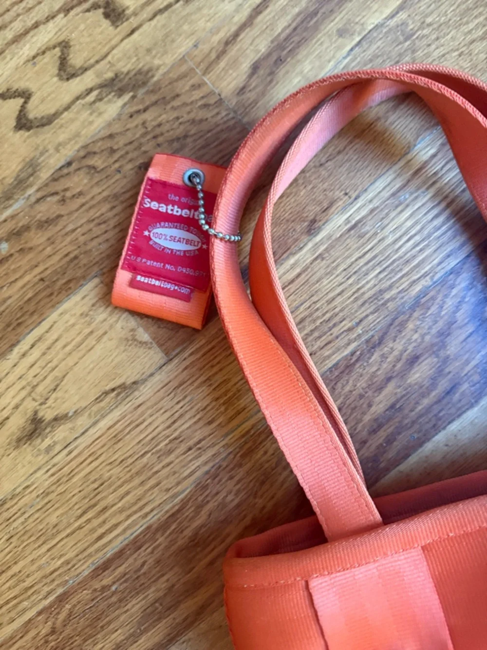 Harvey's Seatbelt Bag Original Small Orange - Picture 4 of 5
